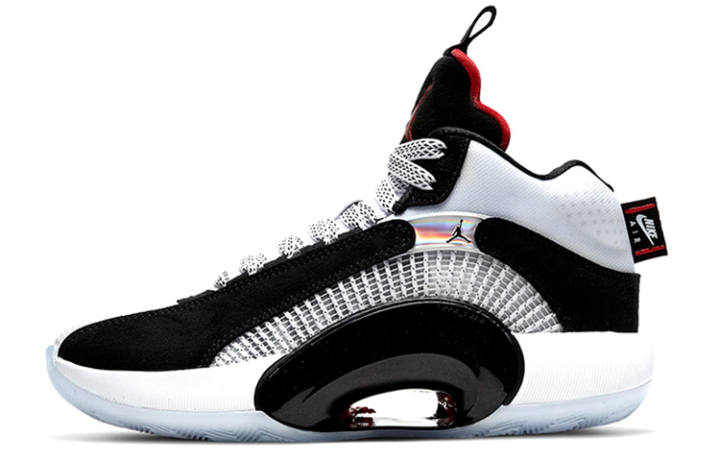 Jordan Jordan XXXV Black White Chile Red GS