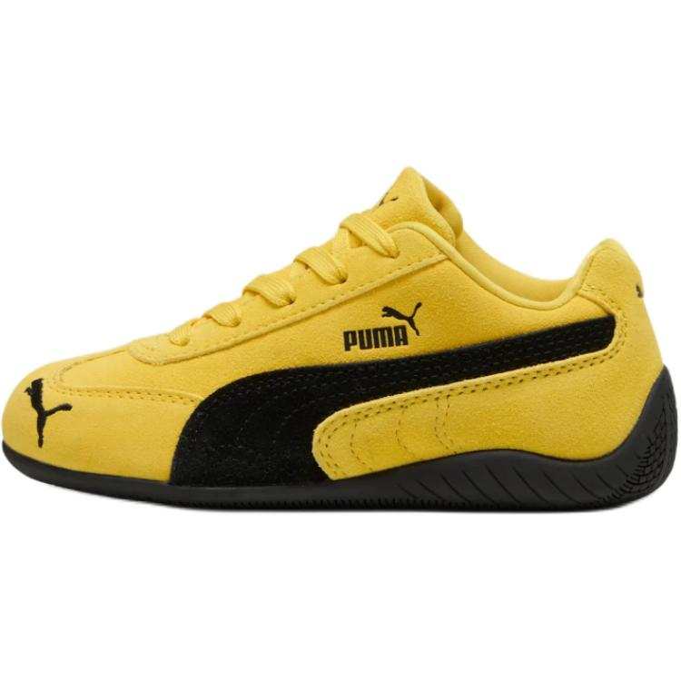 PUMA Speedcat Low top Casual Shoes Yellow Black Kids'