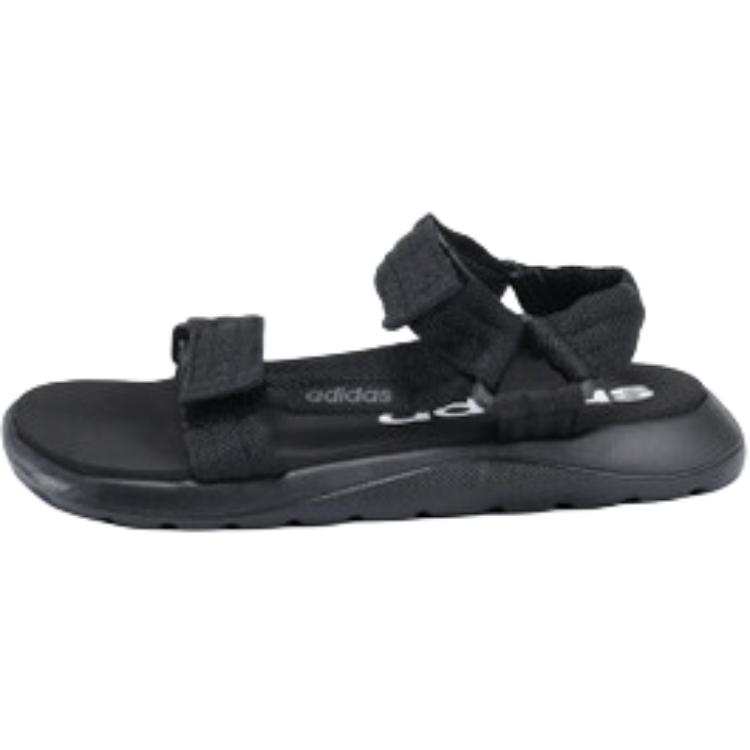 Adidas Adidas Comfort Sandals Slip Resistant Abrasion Resistant Low top Children's Sandals Black Children Aged 3 7 Years Old