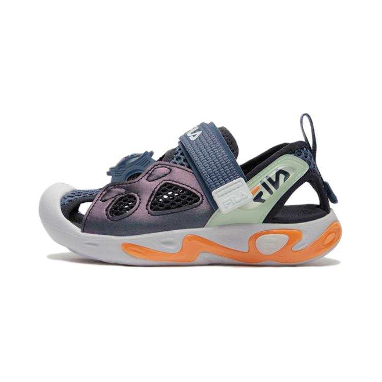 FILA KIDS Firefly Slip Resistant And Breathable Children's Sandals Blue Children Aged 3 7 Years Old