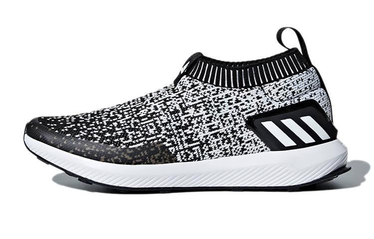 Adidas Adidas Rapida Low top Kids' Running Shoes White Black Teenagers