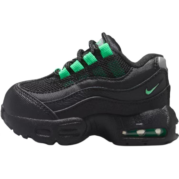 Nike Nike Air Max 95 Abrasion Resistant Abrasion Resistant Low top Toddler Shoes Black Infant And Toddler