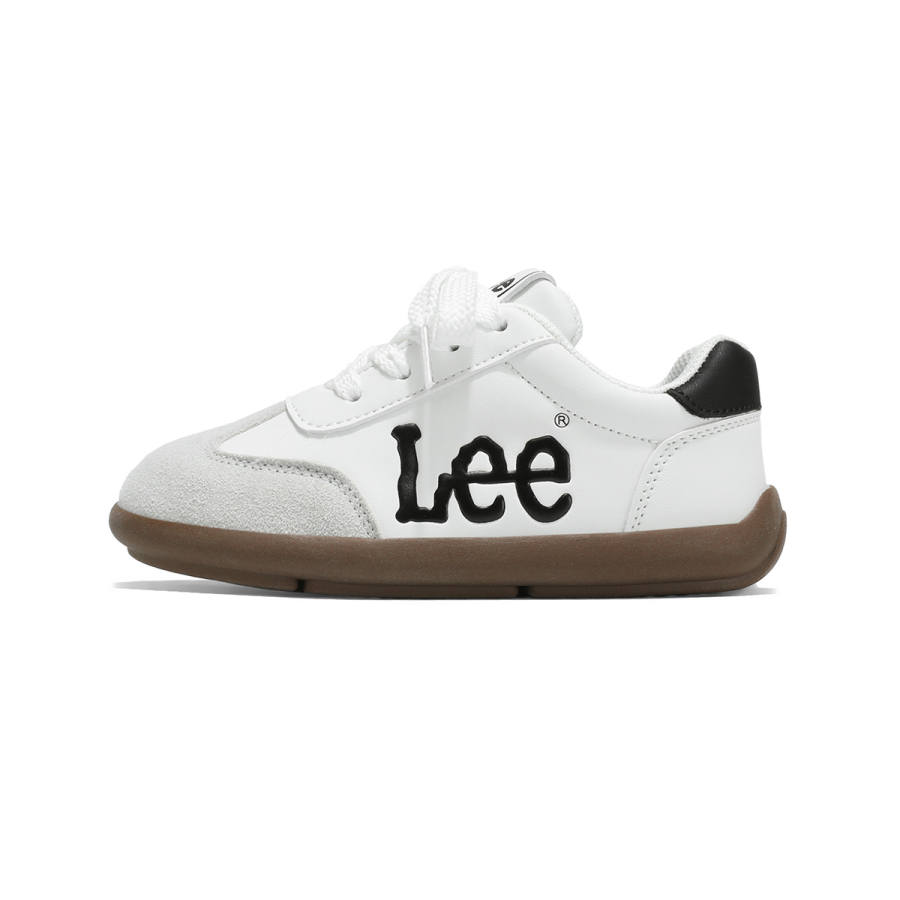 LEE KIDS Low top Kids' Skateboarding Shoes Beige White Black