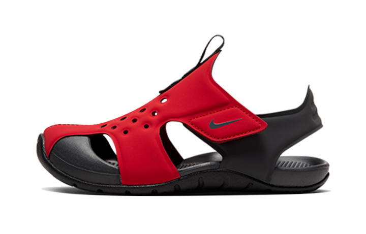 Nike Nike Sunray Protect 2 Children's Sandals Red Black Kids'
