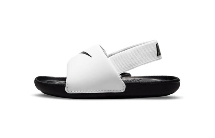 Nike Nike Kawa Slide Athleisure Low top Toddler Shoes Black White Infant And Toddler