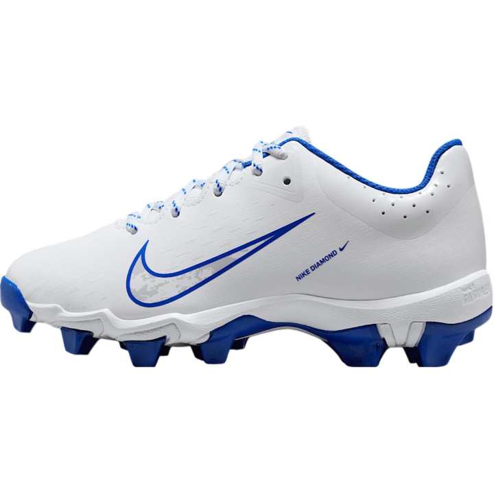 Nike Nike Hyperdiamond 4 Low top Training Shoes White Blue Unisex