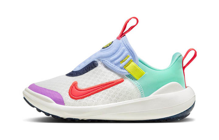Nike Nike E Series 1.0 Lightweight Cushioning Abrasion Resistant Low top Kids' Running Shoes White Red