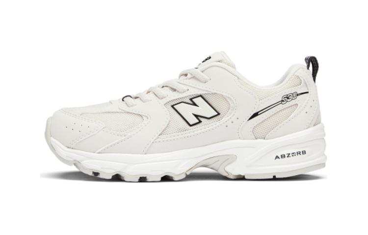 New Balance New Balance NB 530 Minimalist Style Abrasion Resistant Support Low top Kids' Running Shoes Light Beige