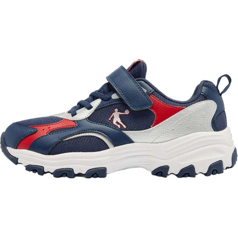 QIAODAN Soft And Comfortable Low top Casual Shoes Blue Teenagers