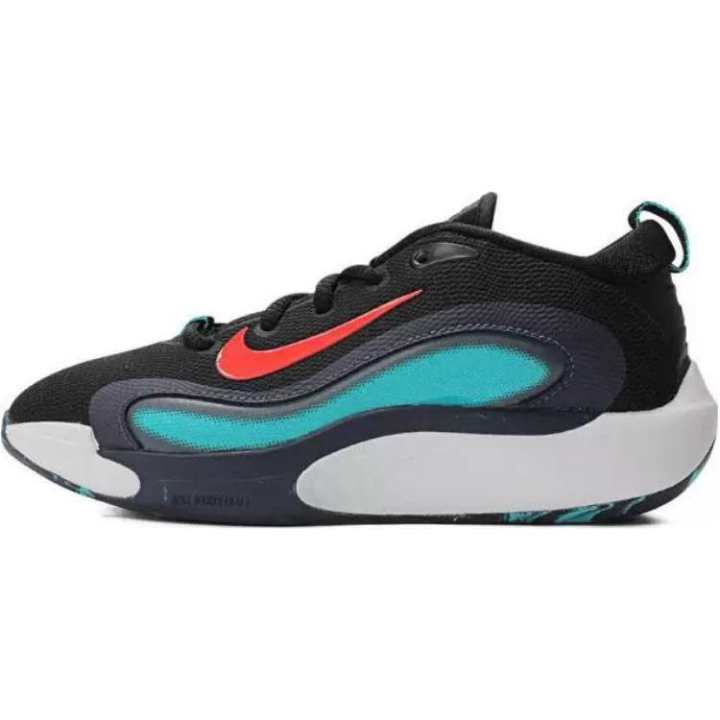 Nike Nike ISOFLY Synthetic Leather, Textile Low top Running Shoes Black Unisex