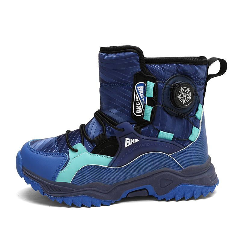 BKG Low Shaft Kids' Boots Purple Blue Kids'