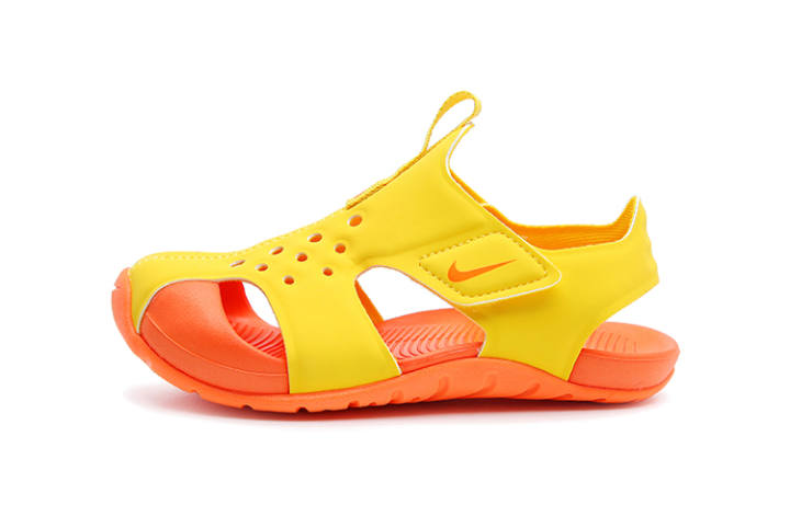Nike Nike Sunray Protect 2 Comfortable Breathable Low top Toddler Shoes Yellow Orange Infant And Toddler