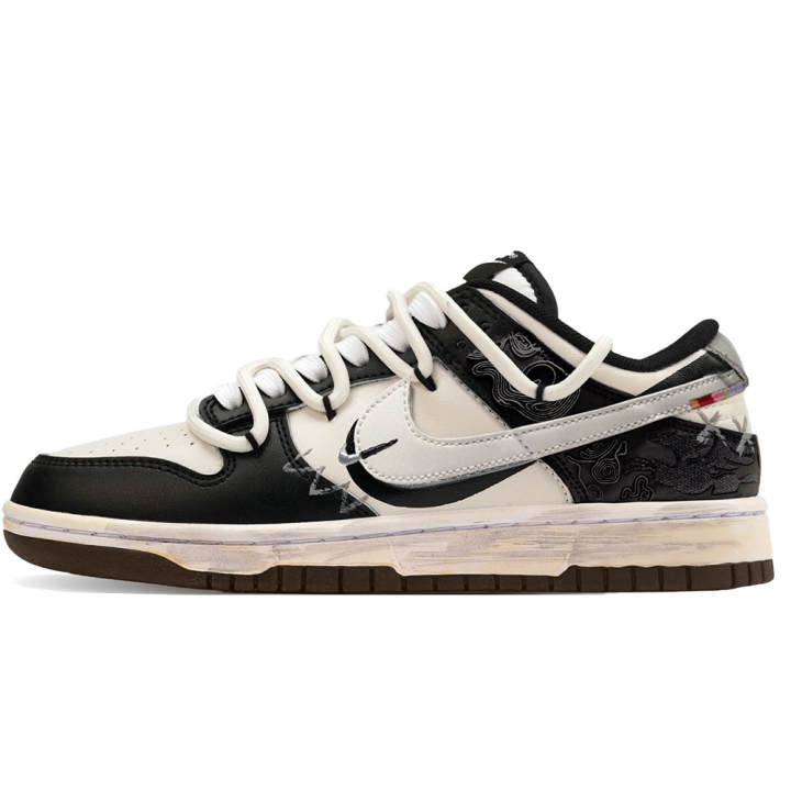 Nike Nike Dunk Pegasus Pack Van Gogh Genesis, Phantom Peak Black Warrior Low top Skateboard Shoes Men's Black