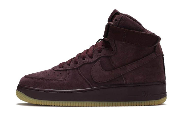 Nike Nike Air Force 1 High Burgundy Crush GS