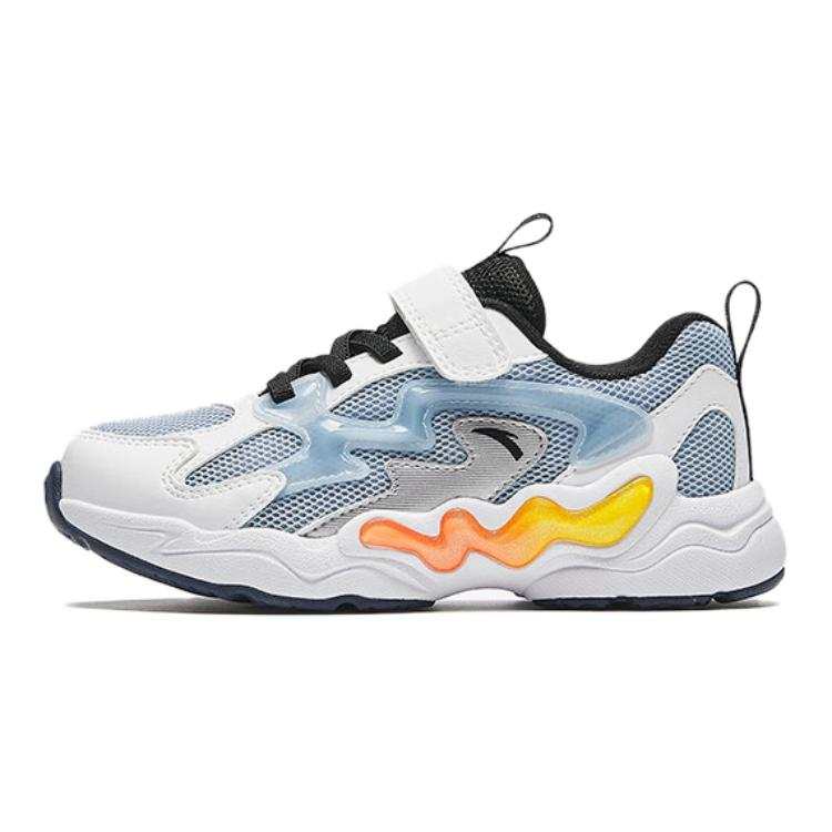 Antakids Slip Resistant Abrasion Resistant Low top Kids Lifestyle Shoes White Blue Kids'