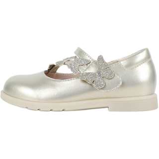 Dr.Kong Slip Resistant Abrasion Resistant Slip Resistant Abrasion Resistant Low top Kids' Leather Shoes Gold Kids'
