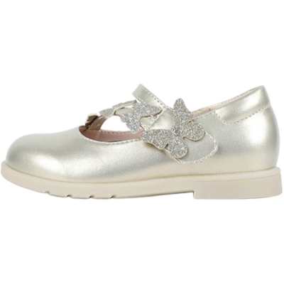 Dr.Kong Slip Resistant Abrasion Resistant Slip Resistant Abrasion Resistant Low top Kids' Leather Shoes Gold Kids'