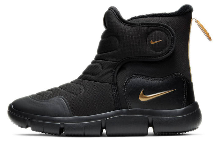 Nike Nike Novice Boot 'Black/Wolf Grey/Metallic Gold' GS