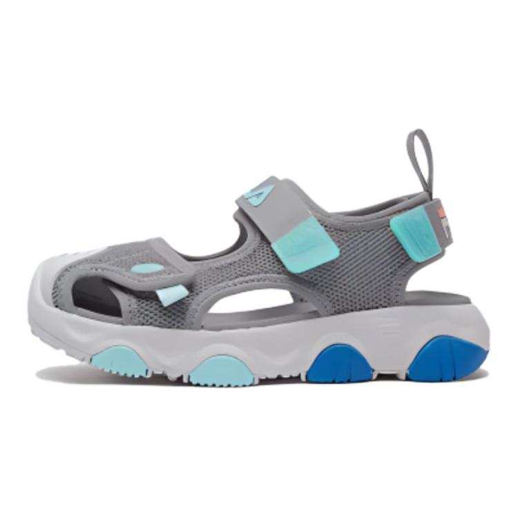 FILA KIDS Jagger2 Mars Abrasion Resistant Breathable Slip Resistant Low top Children's Sandals Ghost Gray Kids'
