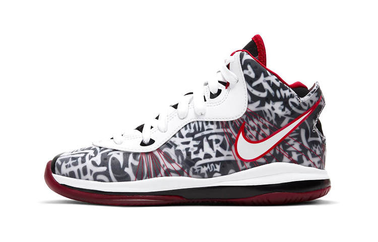 Nike Nike Lebron 8 Mid top Children's Basketball Shoes Children Aged 3 7 Years Old