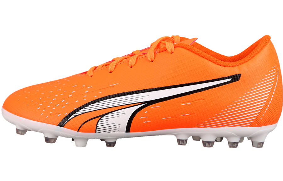 PUMA Ultra Play Abrasion Resistant Low top Kids' Soccer Shoes Orange Kids'