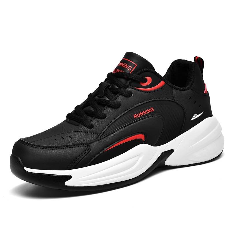 KUDING Cushioning Slip Resistant Abrasion Resistant Waterproof Moisture Wicking Lightweight Breathable Running Shoes
