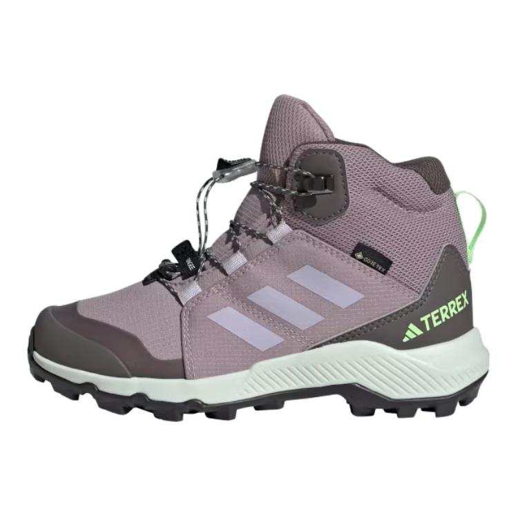 Adidas Adidas Slip Resistant Waterproof Non Slip And Waterproof Mid top Kids' Outdoor Shoes Purple Brown Kids'