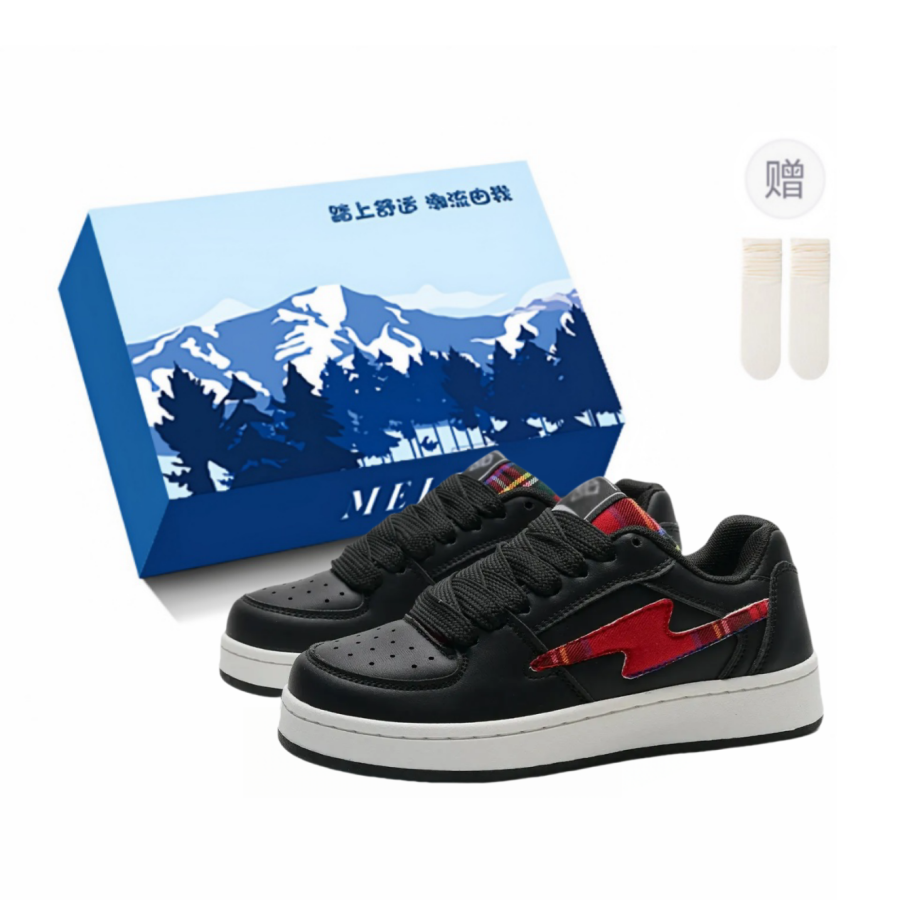 XIAOLUMILI Synthetic Leather Slip Resistant Abrasion Resistant Slip Resistant Abrasion Resistant Low top