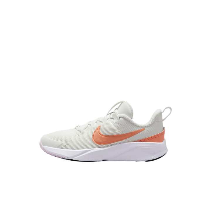 Nike Nike Star Runner 4 Mesh Abrasion Resistant Low top Kids' Running Shoes White Kids'