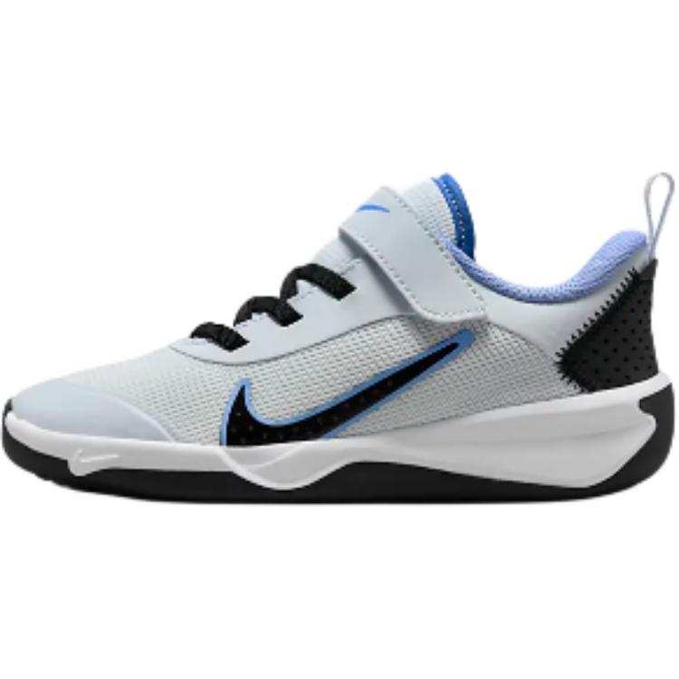 Nike Nike Omni Multi Court Slip Resistant Abrasion Resistant Low top Kids' Running Shoes Gray Blue Kids'