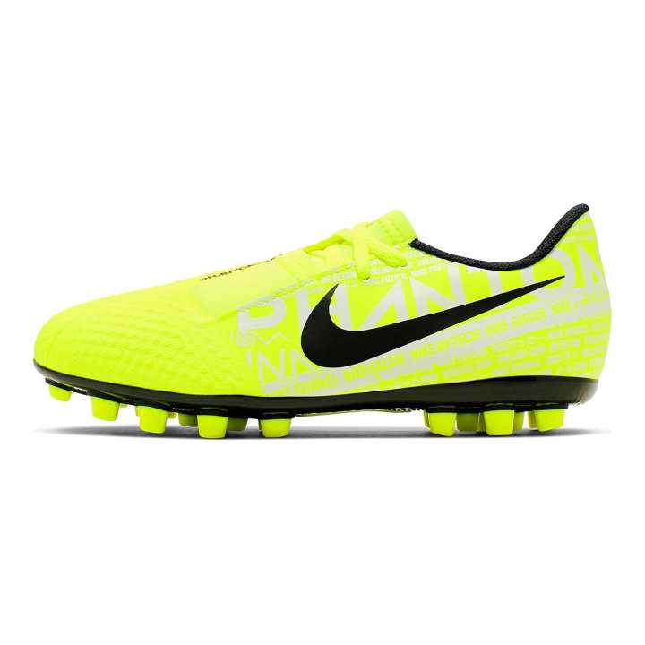 Nike Nike Phantom Venom Slip Resistant Abrasion Resistant Low top Kids' Soccer Shoes Green Kids'