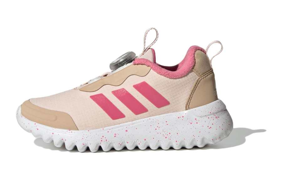 Adidas Adidas ActiveFlex BOA 3.0 Comfortable Slip Resistant Abrasion Resistant Low top Kids Lifestyle Shoes Pink Kids'