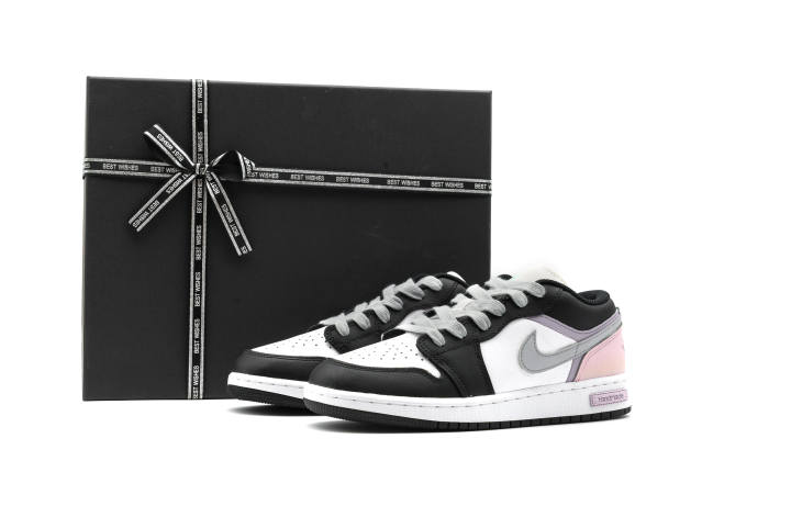 Jordan Jordan Air Jordan 1 Low Leather Cushioning Abrasion Resistant Cushioning, Wear Resistant Low top