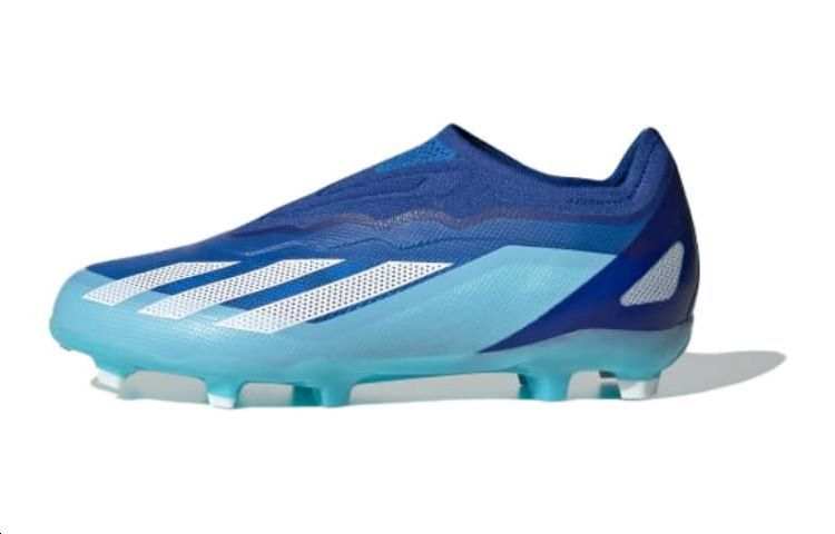 Adidas Adidas X Crazyfast.1 Artificial Lawn Wear resistant And Lightweight Low top Kids' Soccer Shoes Blue Kids'