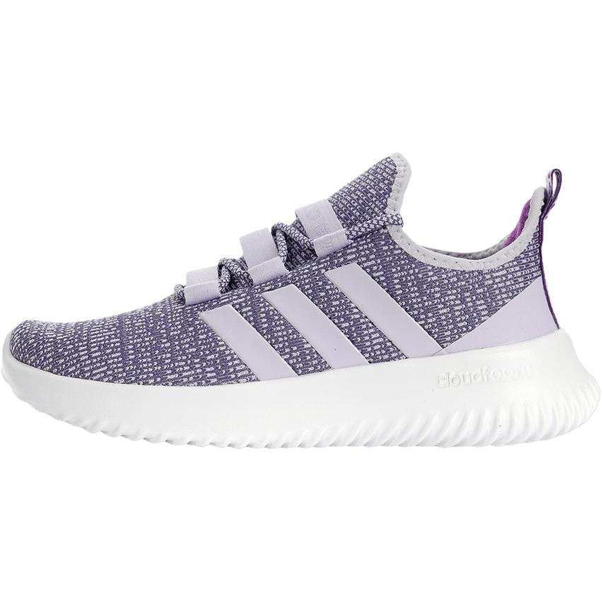 Adidas Adidas Kaptir Slip Resistant Abrasion Resistant Low top Kids' Running Shoes Purple Teenagers