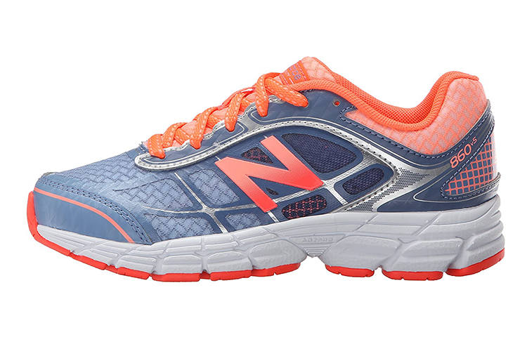 New Balance New Balance Low top Cushioning Abrasion Resistant Breathable Kids' Running Shoes Gray Blue Orange Kids'