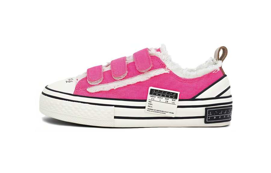 XVESSEL VESSEL G.O.P. Lows For Toddlers Low top Toddler Shoes Neon Pink Infant And Toddler