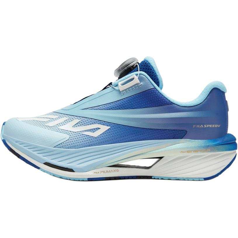 FILA KIDS Abrasion Resistant Breathable Lightweight Cushioning Low top Kids' Running Shoes Marine Blue