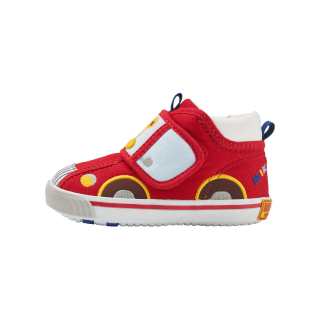 MIKI HOUSE Comfortable Low top Toddler Shoes Red Made In Japan Infant And Toddler