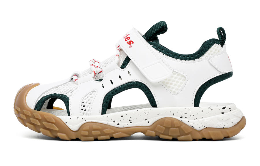 Dickies Dickies Sandal White Brown Kids'