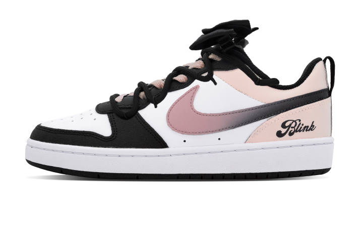 Nike Nike Court Borough 2Court Borough Low 2 Synthetic Leather Slip Resistant Abrasion Resistant Support