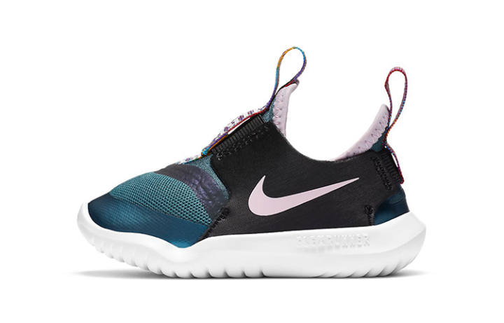 Nike Nike Flex Runner Slip Resistant Cushioning Abrasion Resistant Low top Toddler Shoes Green Black Pink Infant And Toddler