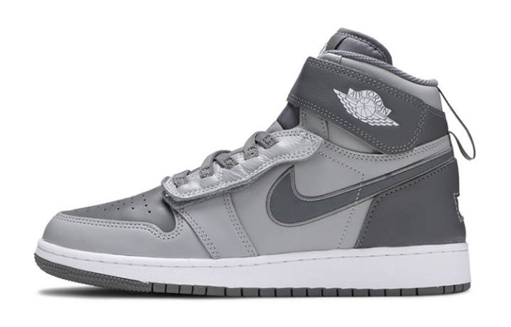 Jordan Jordan 1 High FlyEase Light Smoke Grey GS