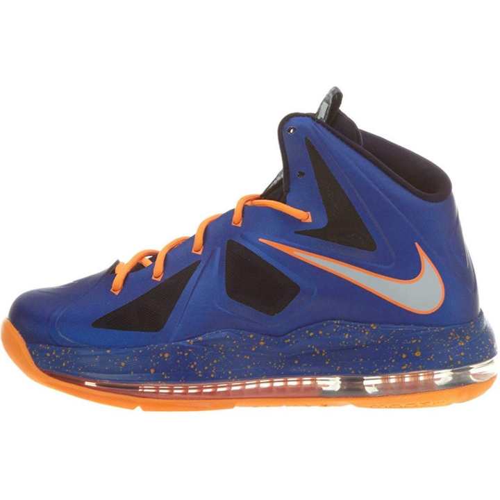 Nike Nike Lebron 10 High top Basketball Shoes Royal Blue Unisex