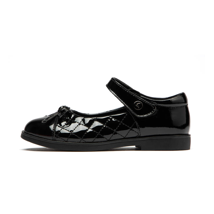 Satchi Patent Leather Low top Kids' Leather Shoes Black Kids'
