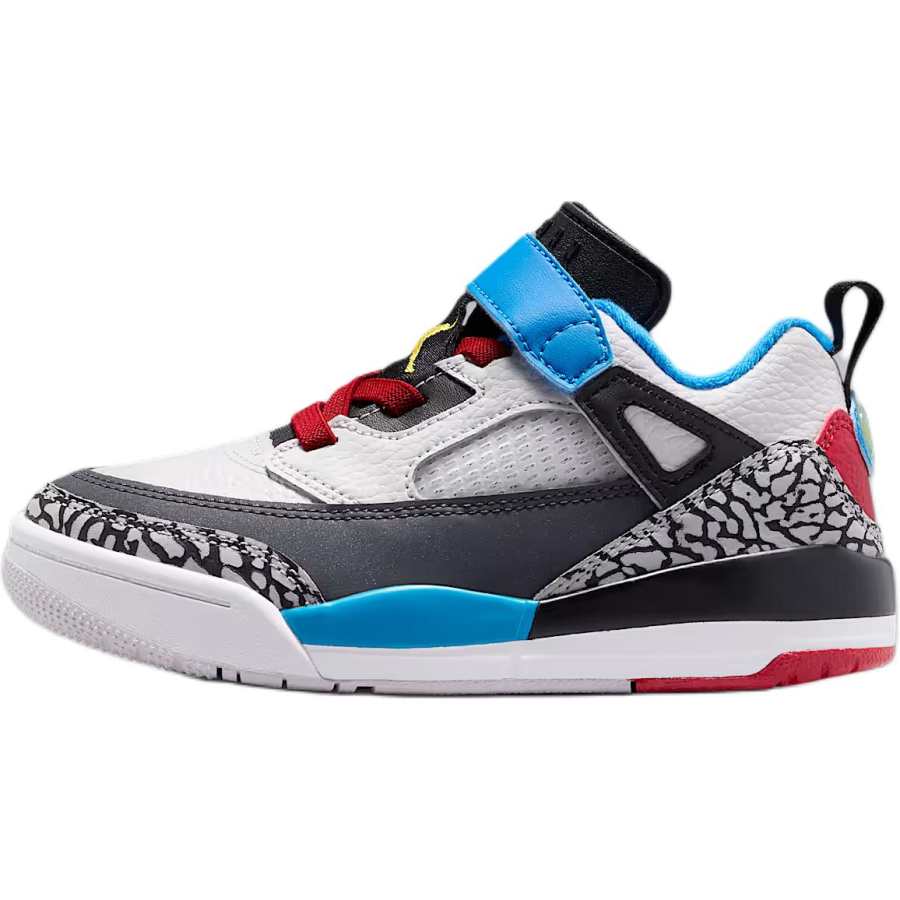 Jordan Jordan Spizike Slip Resistant Abrasion Resistant Low top Children's Basketball Shoes