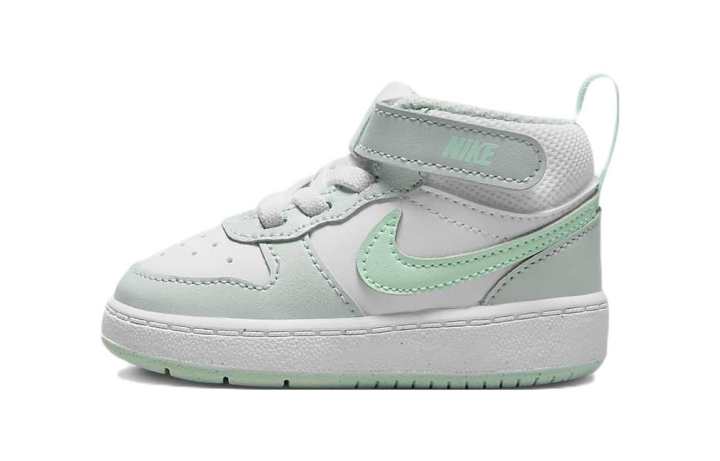 Nike Nike Mid 2 Slip Resistant Abrasion Resistant Mid top Skateboard Shoes Mint Green Infant And Toddler