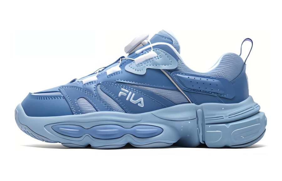 FILA KIDS Slip Resistant Cushioning Slip Resistant Cushioning Low top Kids' Running Shoes Blue