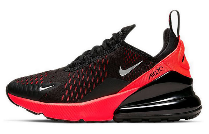 Nike Nike Air Max 270 Black Bright Crimson GS