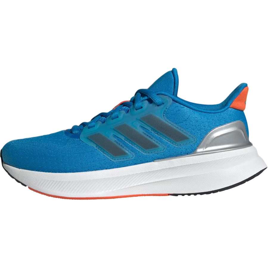 Adidas Adidas ULTRARUN 5 Mesh Abrasion Resistant Breathable Low top Kids' Running Shoes Blue/Cloud White/Core Black Teenagers